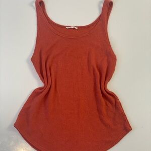 Women's Sleeveless Top in Rust